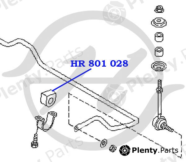  HANSE part HR801028 Replacement part