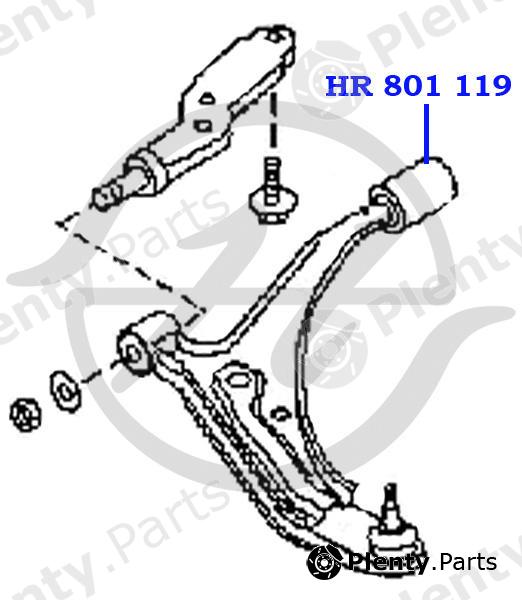  HANSE part HR801119 Replacement part