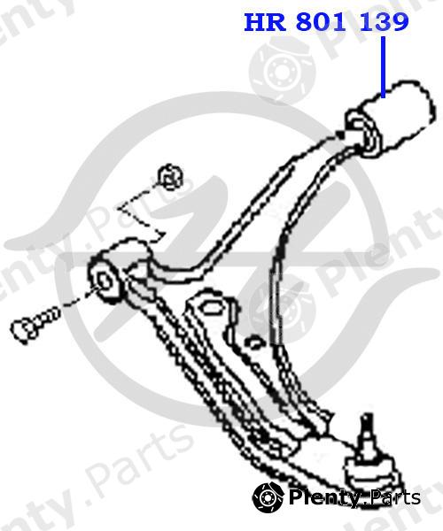  HANSE part HR801139 Replacement part
