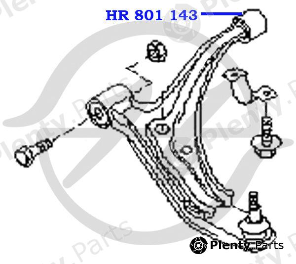  HANSE part HR801143 Replacement part