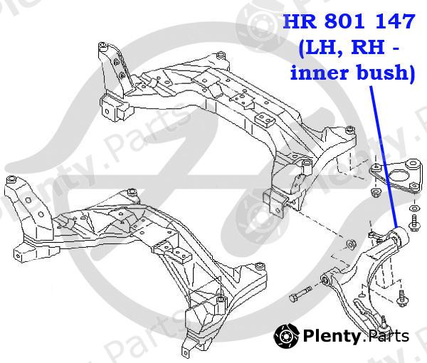  HANSE part HR801147 Replacement part