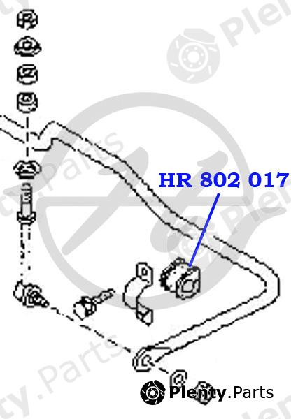 HANSE part HR802017 Replacement part