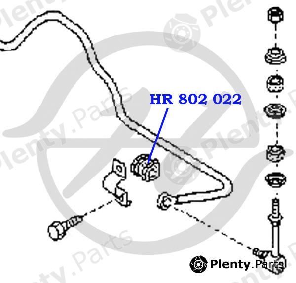  HANSE part HR802022 Replacement part