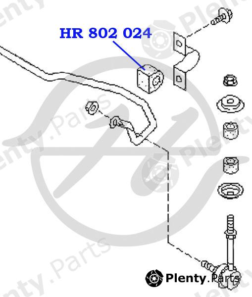  HANSE part HR802024 Replacement part