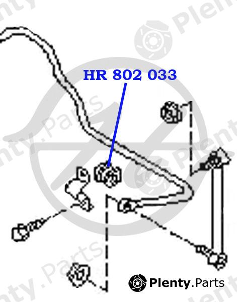  HANSE part HR802033 Replacement part