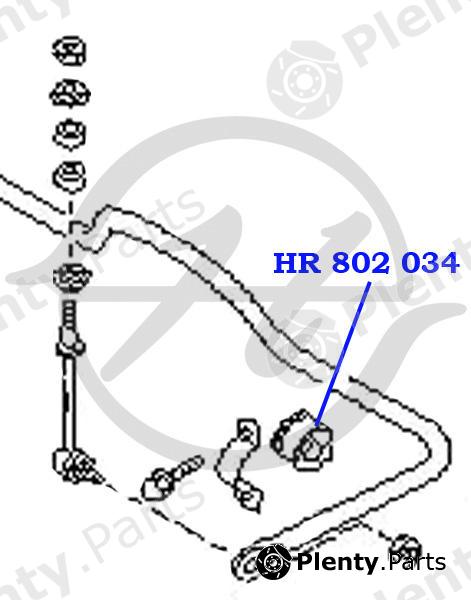  HANSE part HR802034 Replacement part