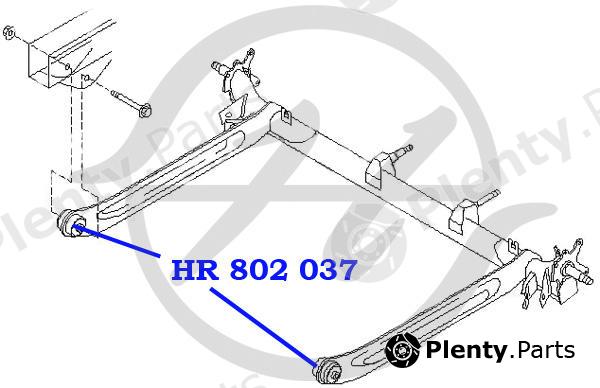  HANSE part HR802037 Replacement part