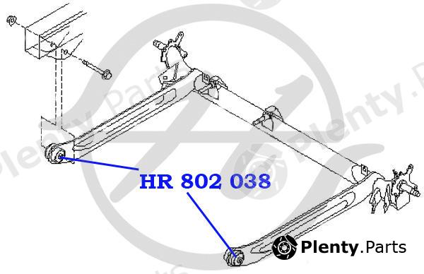  HANSE part HR802038 Replacement part