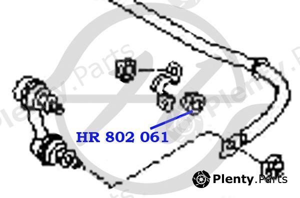  HANSE part HR802061 Replacement part