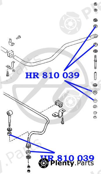  HANSE part HR810039 Replacement part