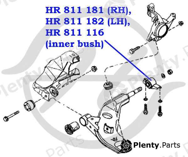  HANSE part HR811116 Replacement part