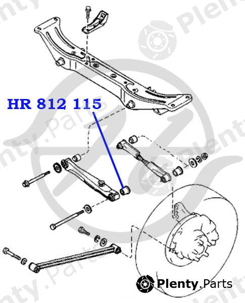  HANSE part HR812115 Replacement part