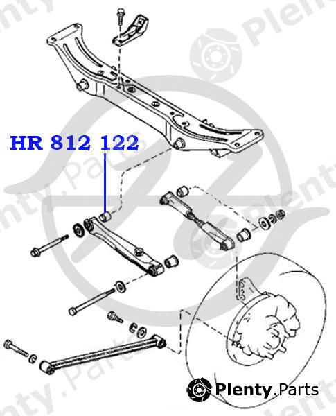  HANSE part HR812122 Replacement part
