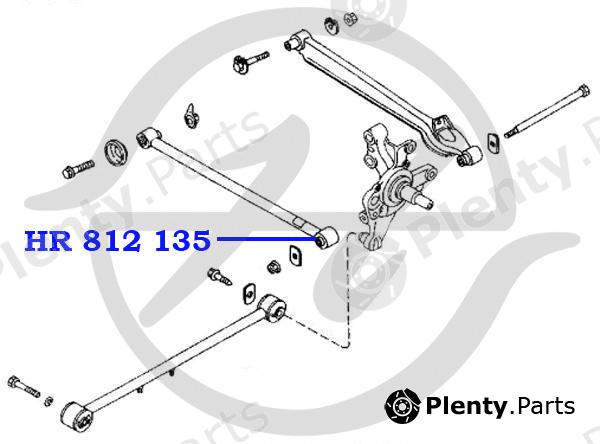 HANSE part HR812135 Replacement part