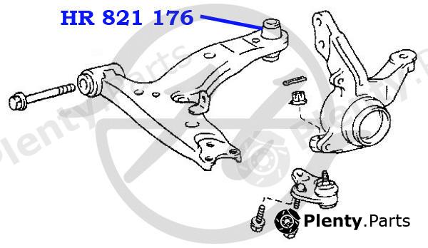  HANSE part HR821176 Replacement part