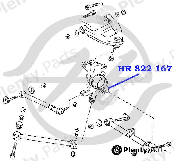  HANSE part HR822167 Replacement part