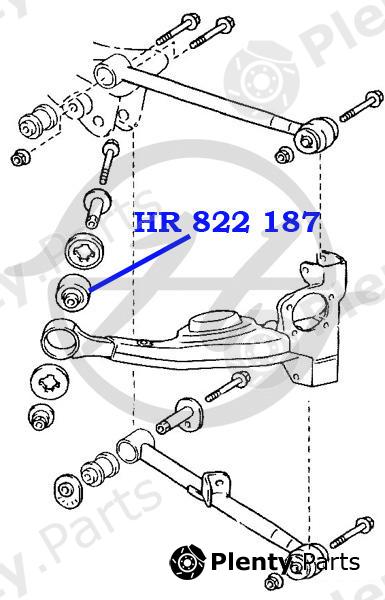  HANSE part HR822187 Replacement part