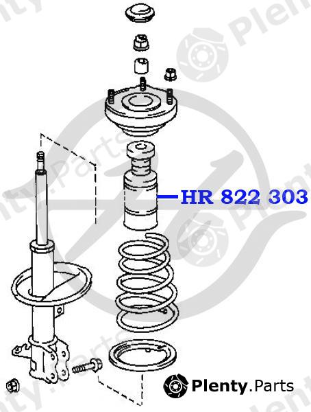  HANSE part HR822303 Replacement part