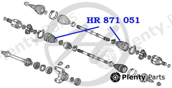  HANSE part HR871051 Replacement part