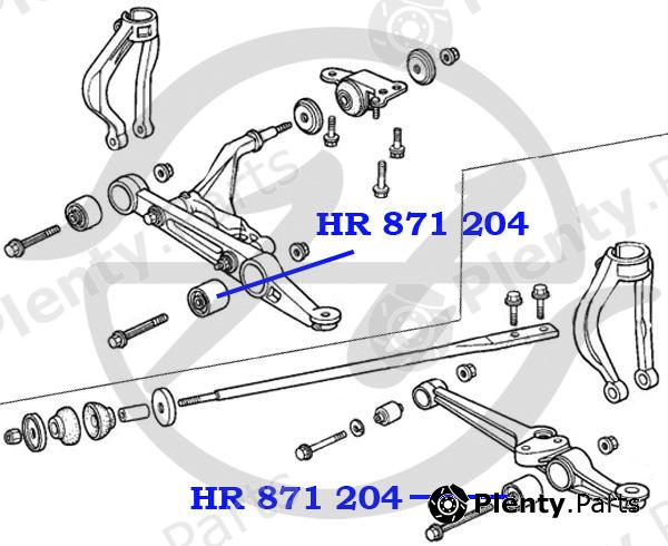  HANSE part HR871204 Replacement part
