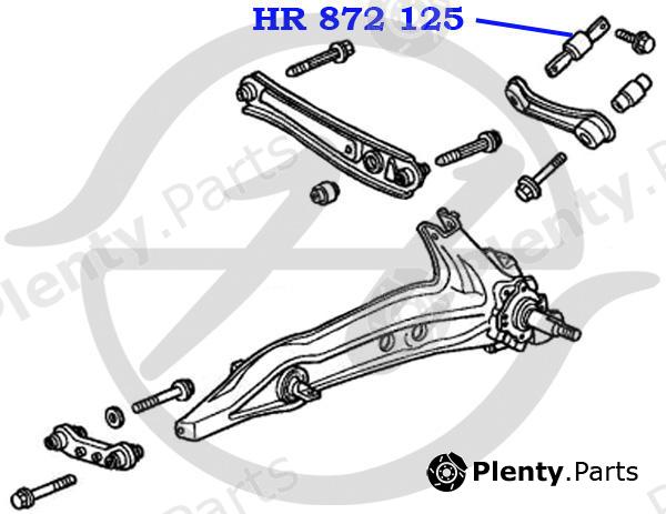  HANSE part HR872125 Replacement part