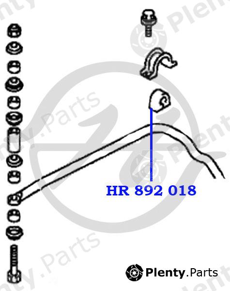  HANSE part HR892018 Replacement part