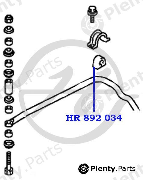 HANSE part HR892034 Replacement part