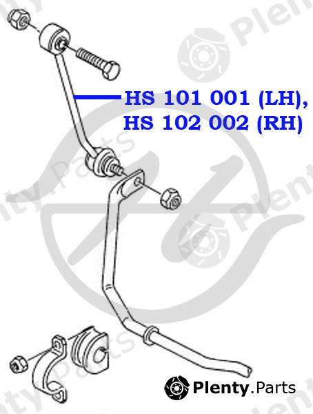  HANSE part HS101001 Replacement part