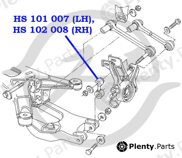  HANSE part HS101007 Replacement part