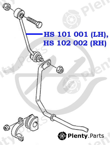  HANSE part HS102002 Replacement part
