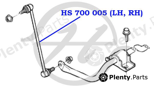  HANSE part HS700005 Replacement part