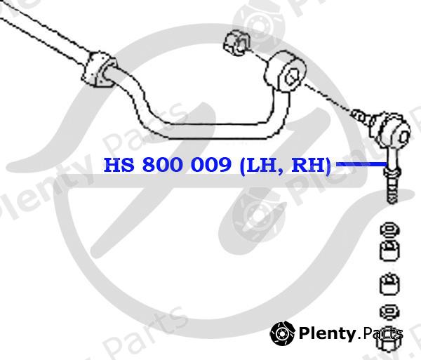  HANSE part HS800009 Replacement part