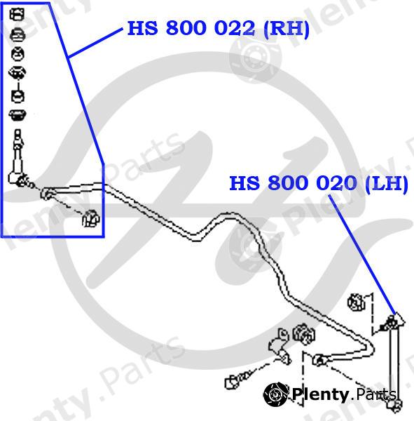  HANSE part HS800020 Replacement part