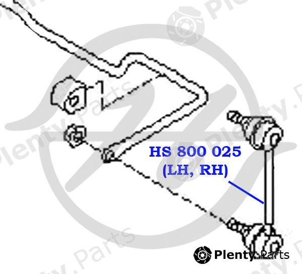  HANSE part HS800025 Replacement part