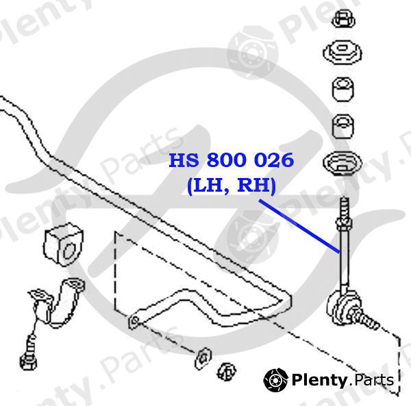  HANSE part HS800026 Replacement part