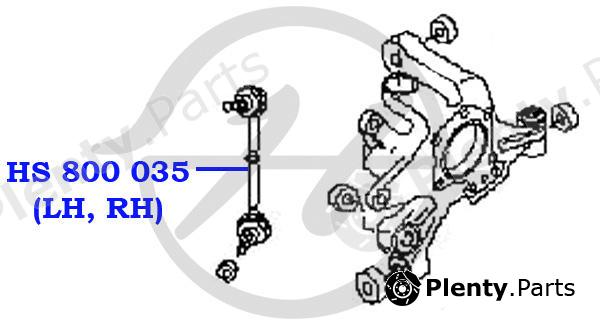  HANSE part HS800035 Replacement part