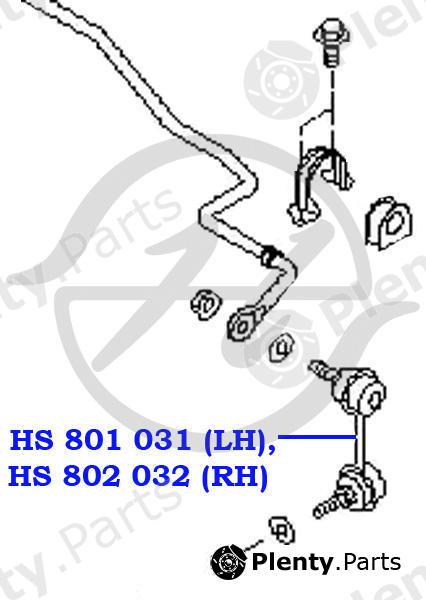  HANSE part HS801031 Replacement part