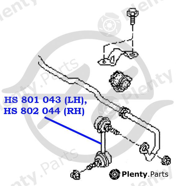  HANSE part HS801043 Replacement part
