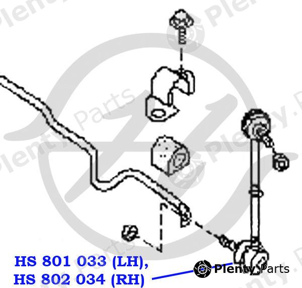  HANSE part HS802034 Replacement part