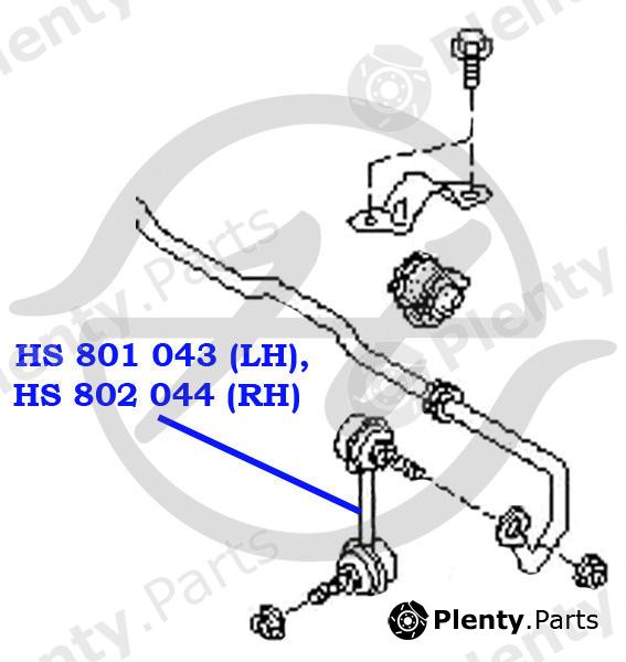 HANSE part HS802044 Replacement part