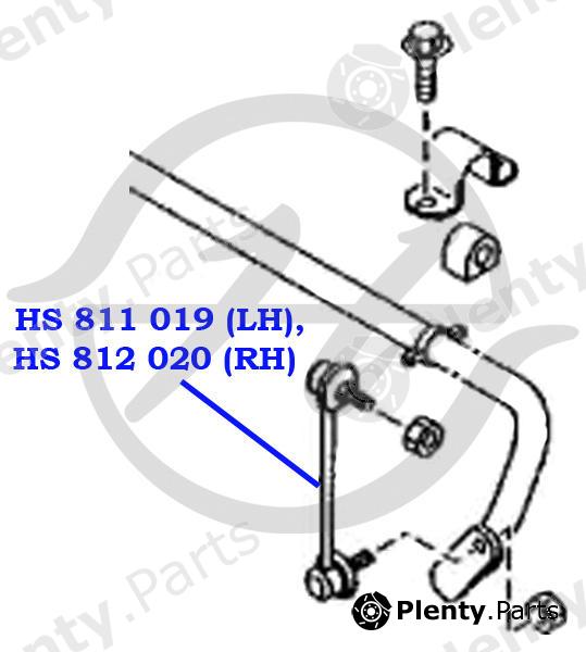  HANSE part HS811019 Replacement part