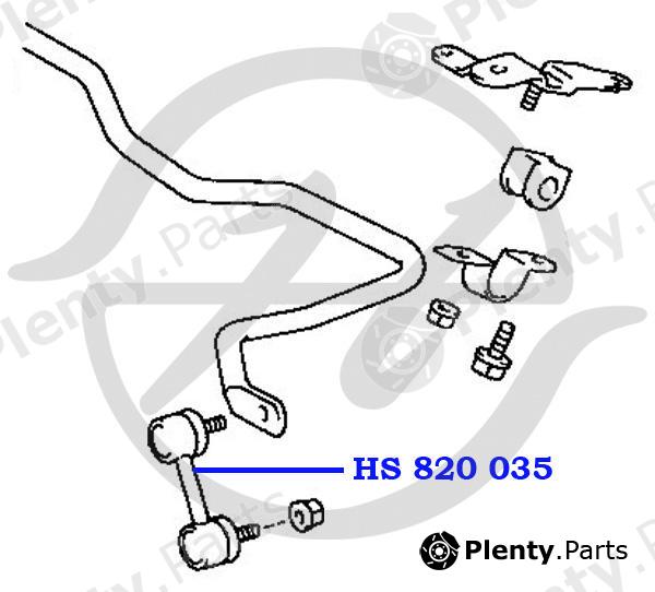  HANSE part HS820035 Replacement part