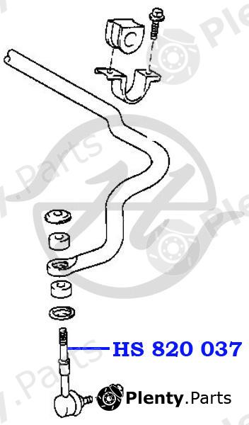  HANSE part HS820037 Replacement part