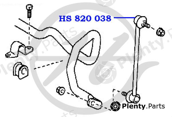  HANSE part HS820038 Replacement part