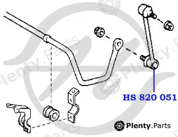  HANSE part HS820051 Replacement part