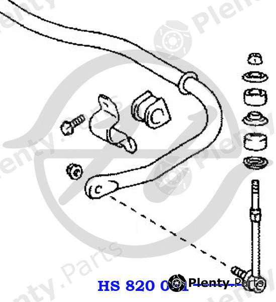  HANSE part HS820061 Replacement part