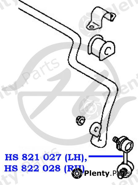  HANSE part HS821027 Replacement part