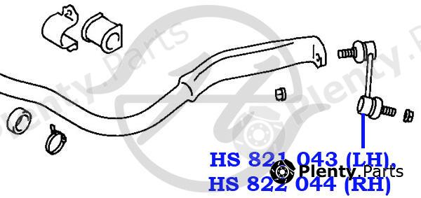  HANSE part HS821043 Replacement part