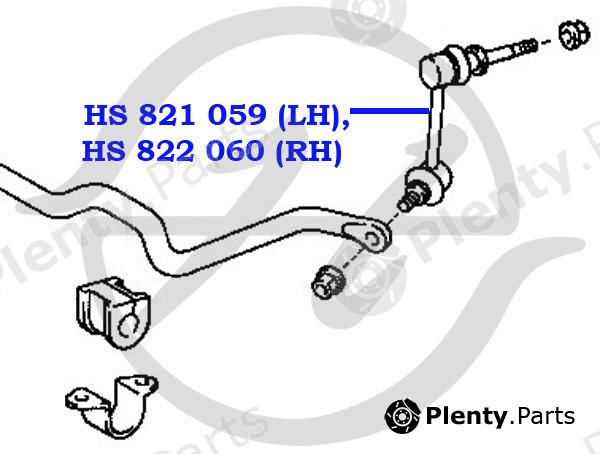  HANSE part HS821059 Replacement part