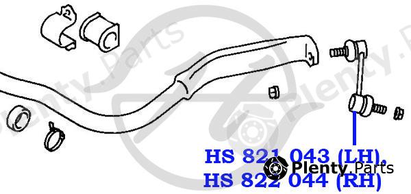  HANSE part HS822044 Replacement part